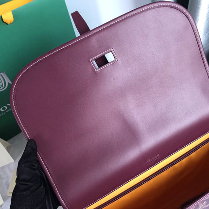 BELVEDERE MM BAG 28CM BURGUNDY CANVAS