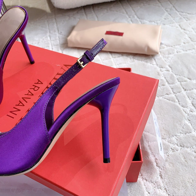 Vlogo Slingback Pump 90MM Purple